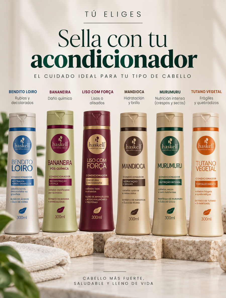 Sella con tu acondicionador