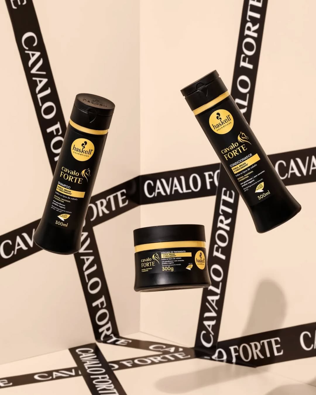 Cabello fuerte, sano y con brillo: la guía completa del Kit Cavalo Forte de Haskell