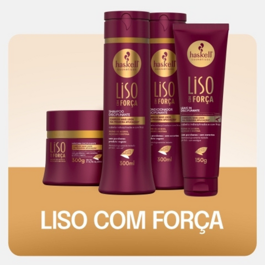 Kit Liso Com Forca