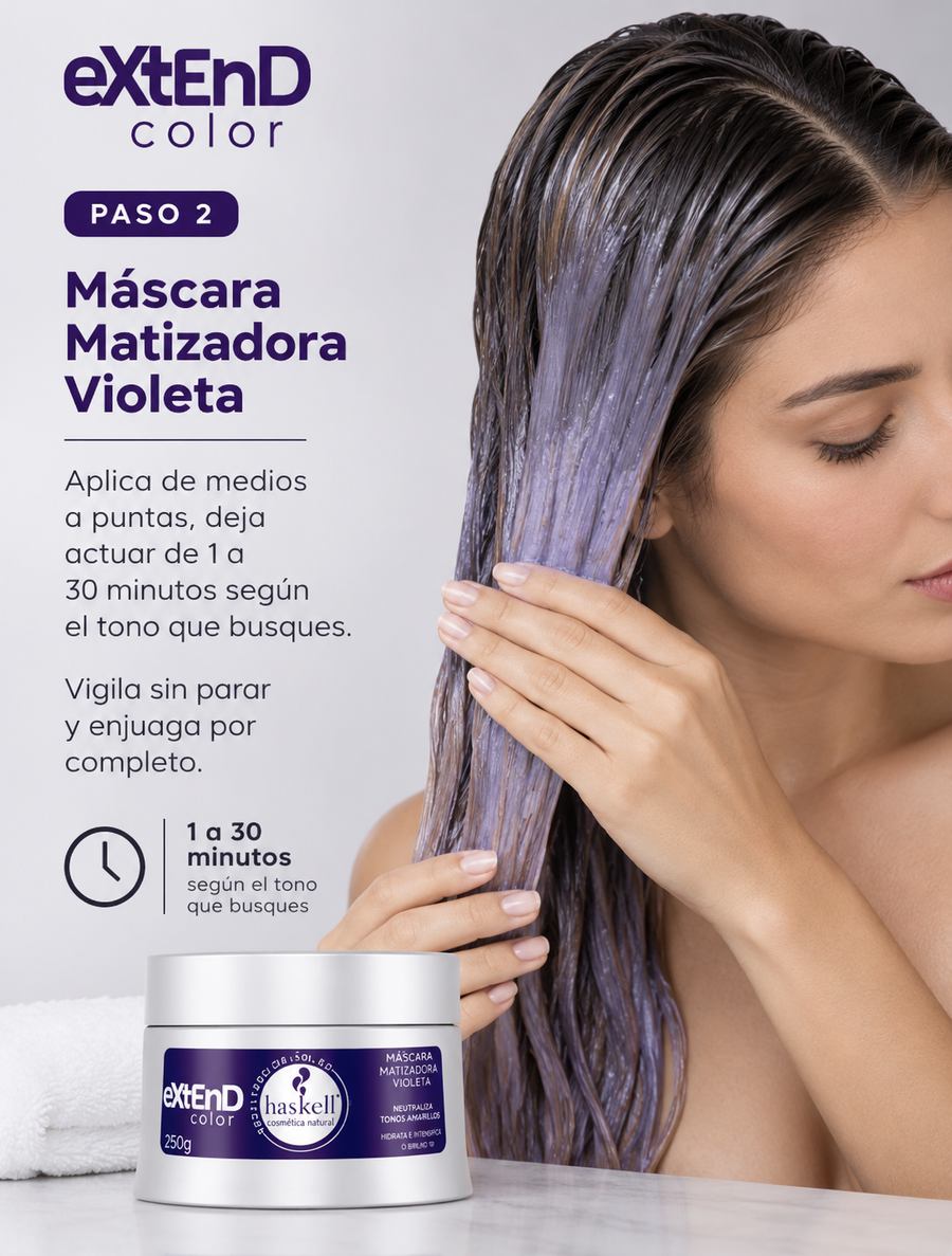 Máscara Matizadora Violeta