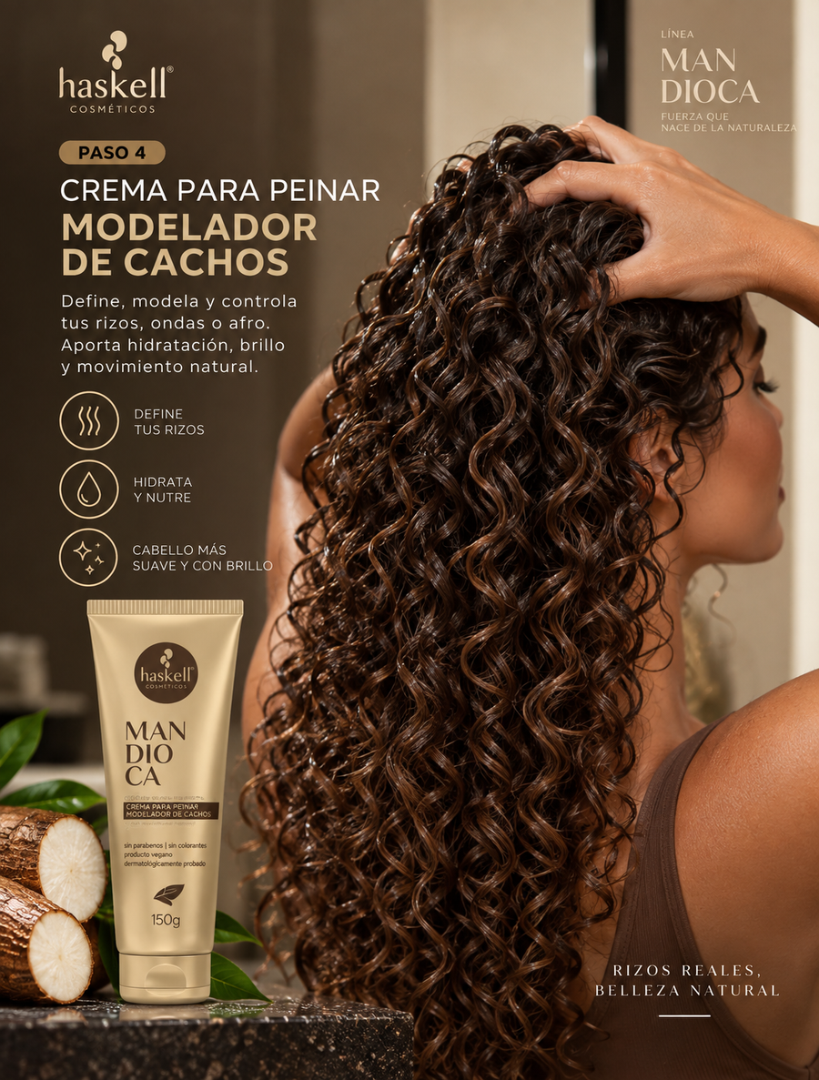Crema para Peinar o Modelador de Cachos